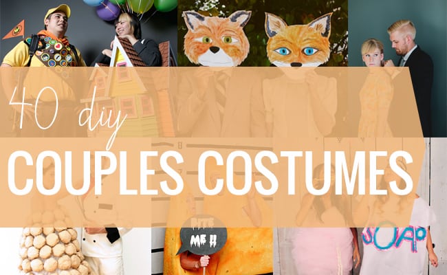 HelloNatural.co Costumes  couples  DIY costumes diy Totally 40  halloween Couples Clever