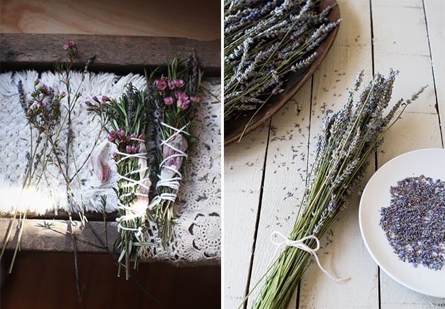 17 Ideas For Decorating With Dried Herbs